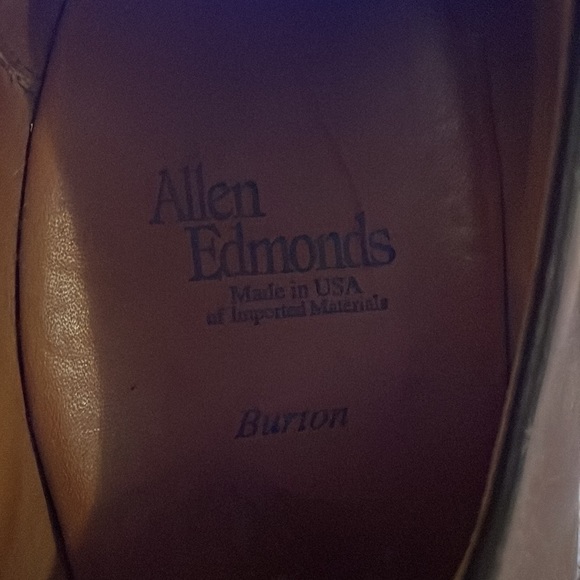 Allen Edmonds Sz 10.5 Men\'s Burton Oxford Shoes Brown Business Classic main image 4